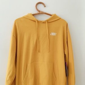 NWT//Skechers Honey Yellow Hoodie